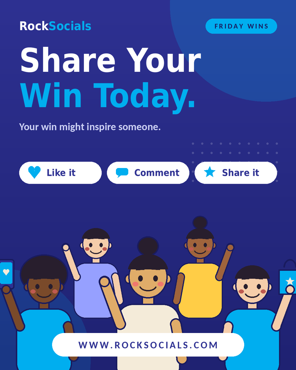 RockSocials's tweet photo. Join the community: https://t.co/9VmL2G4Kzc #RockSocials #FridayWins #Community https://t.co/eRyvAemCDA