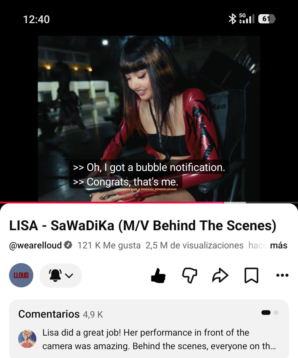 Dayana_0402's tweet photo. Lisa, gracias por SaWaDiKa, es un buen comienzo para esta gran nueva era que espero que sea muy exitosa. 
Siempre habrá gente que te quiera derribar, sigue adelante y no mires atrás, recuerda que estaré aquí para apoyarte. 🤟🏼 

#LISA_bubble https://t.co/8i9WqDMVLB