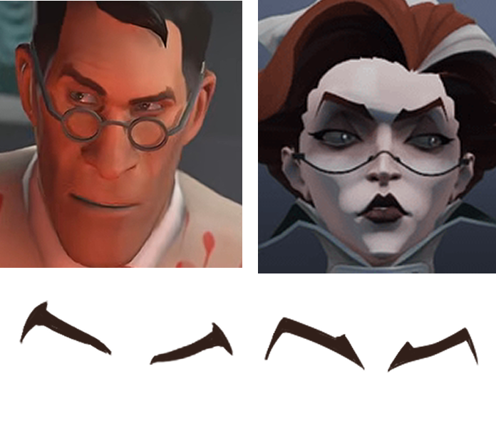 NCabbyy's tweet photo. He even inherited her pointy arrow eyebrows except they were reversed https://t.co/8HdyHFGDRZ