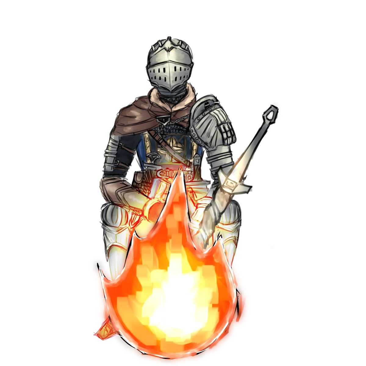 VxCane4's tweet photo. #darksouls #bonfire https://t.co/z6tWFITXfo