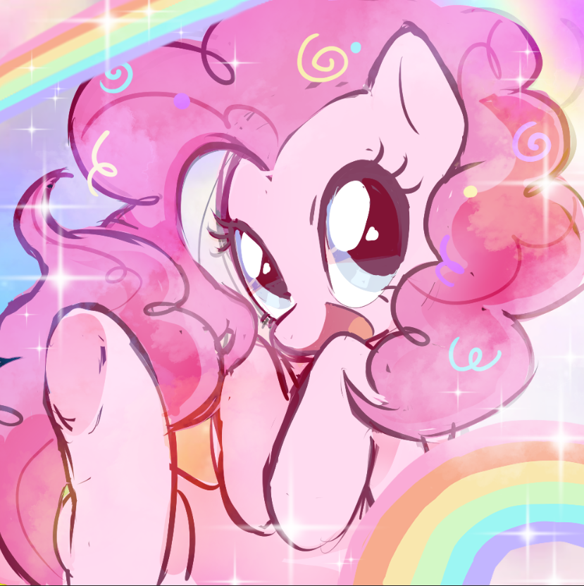 fennypup's tweet photo. pinkie pie #mlp https://t.co/liTdKpIcVb