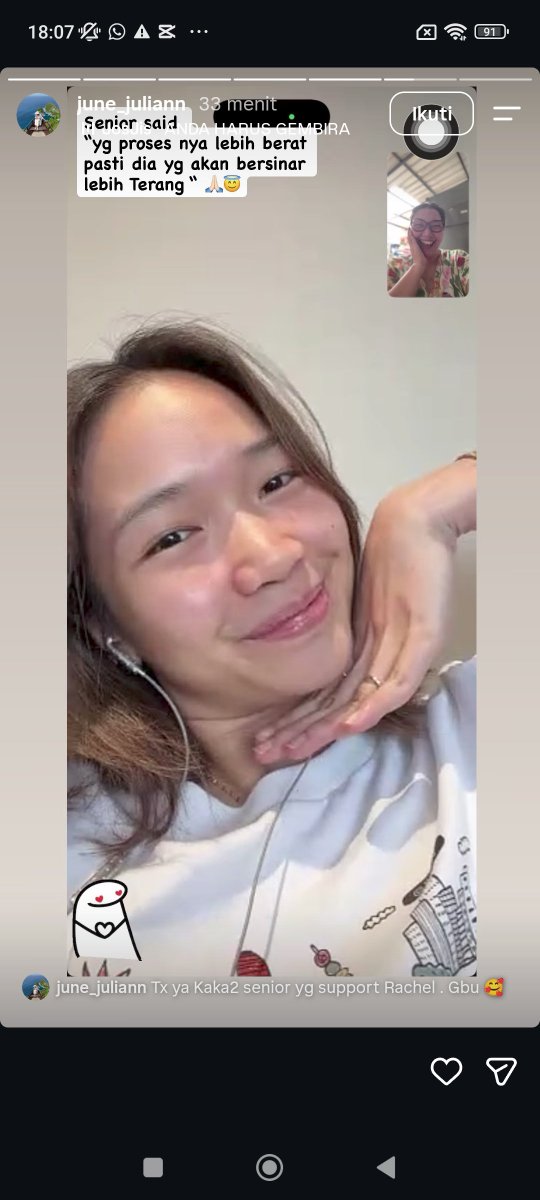 cure_iosity13's tweet photo. Ibunya Rachel juga sampe bikin story begini, seberat apa sih masalahnya sama Febi kok sampe nyinggung" gini? 😀 https://t.co/FrnyxB4X5L