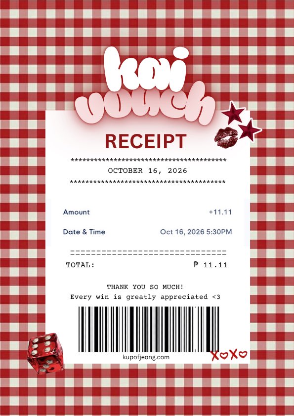kkupofjeong's tweet photo. 12th | from @teerakwinsz π
β prize received! thank uu po, first 11.11 win. more wins to us, xoxo π
#teegives https://t.co/xwQp5U8629