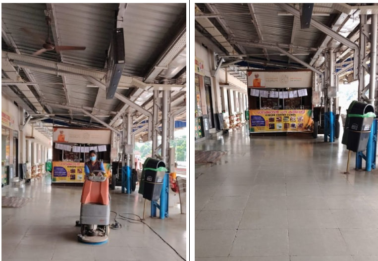 DRMPalghat's tweet photo. Intensive cleaning drive conducted at Ottappalam Station as part of Swachhata Pakhwada 2026, reaffirming the commitment to maintaining clean, hygienic and passenger-friendly railway premises.

#SwachhataPakhwada2026 #SpecialCampaign6 https://t.co/CKQt9dXnql