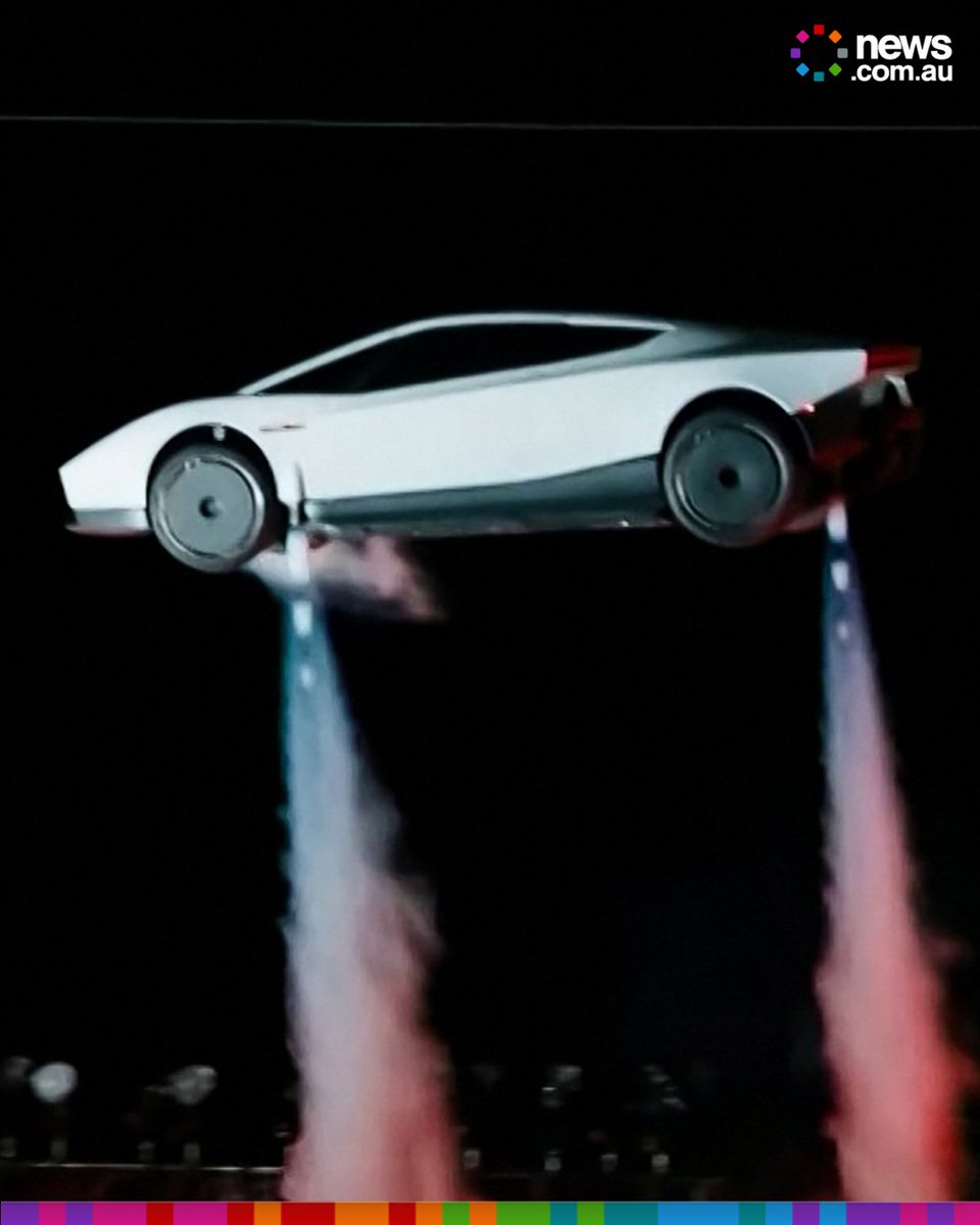 newscomauHQ's tweet photo. This time Elon Musk has kept his word. The eccentric and polarising tech guru promised "the greatest product demo ever" for the launch of his new car and he didn’t disappoint. Full story: https://t.co/o8JzBdAfRL https://t.co/iPKuy5tIe7