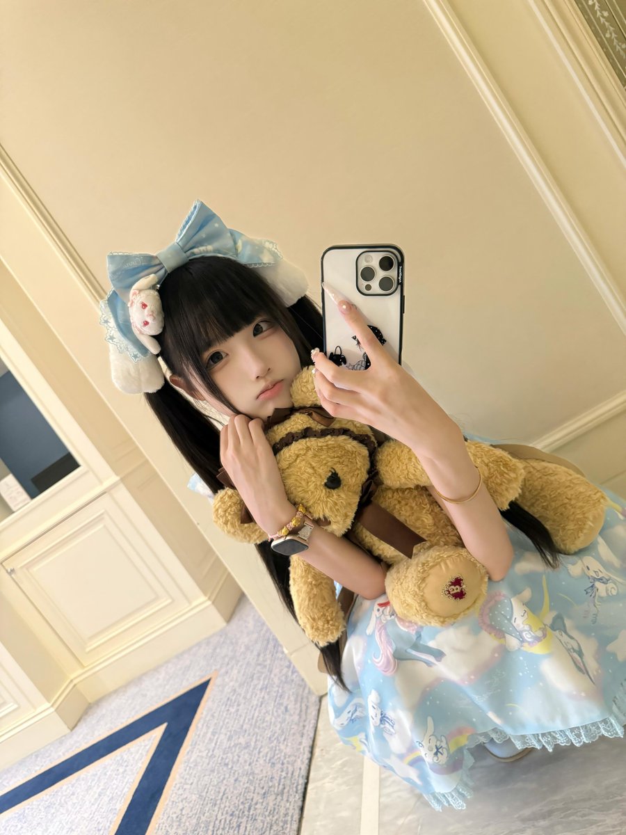 RANAMIRZA3's tweet photo. 玉桂狗好萌🩵～ #lolita  #玉桂狗  #萌 https://t.co/TdDeo3bShn
