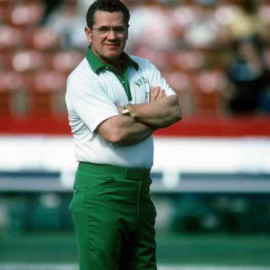 NPASHF's tweet photo. Born this day, @NPASHF inductee Walt Michaels (Majka). 5x Pro Bowler led @Browns to 5 NFL Championship games, resulting  in NFL Champs in "54 &amp; ’55.  As head coach of @nyjets , he piloted the team to the NFC Championship Game during the 1982- 83 season. https://t.co/bPPVErXDFn