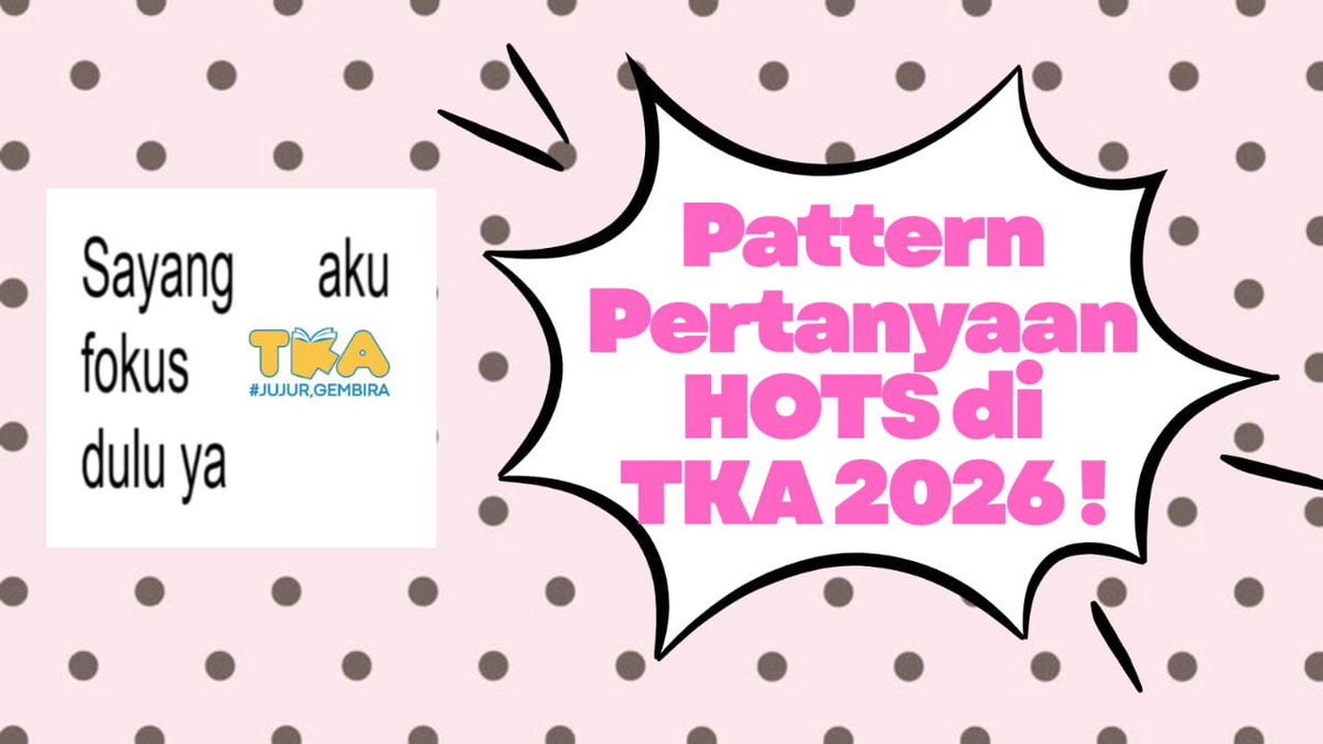 yoramonali's tweet photo. PATTERN PERTANYAAN HOTS DI TKA 2026!! 

+ Rekomendasi app super murah BISA PATUNGAN?! 😽😜

— a thread by yOr https://t.co/cGxi8n6GLP