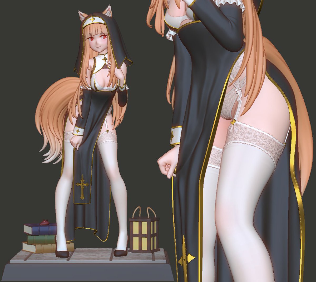 EggmaStudios's tweet photo. Holo WIP, whats going on under there 👀
