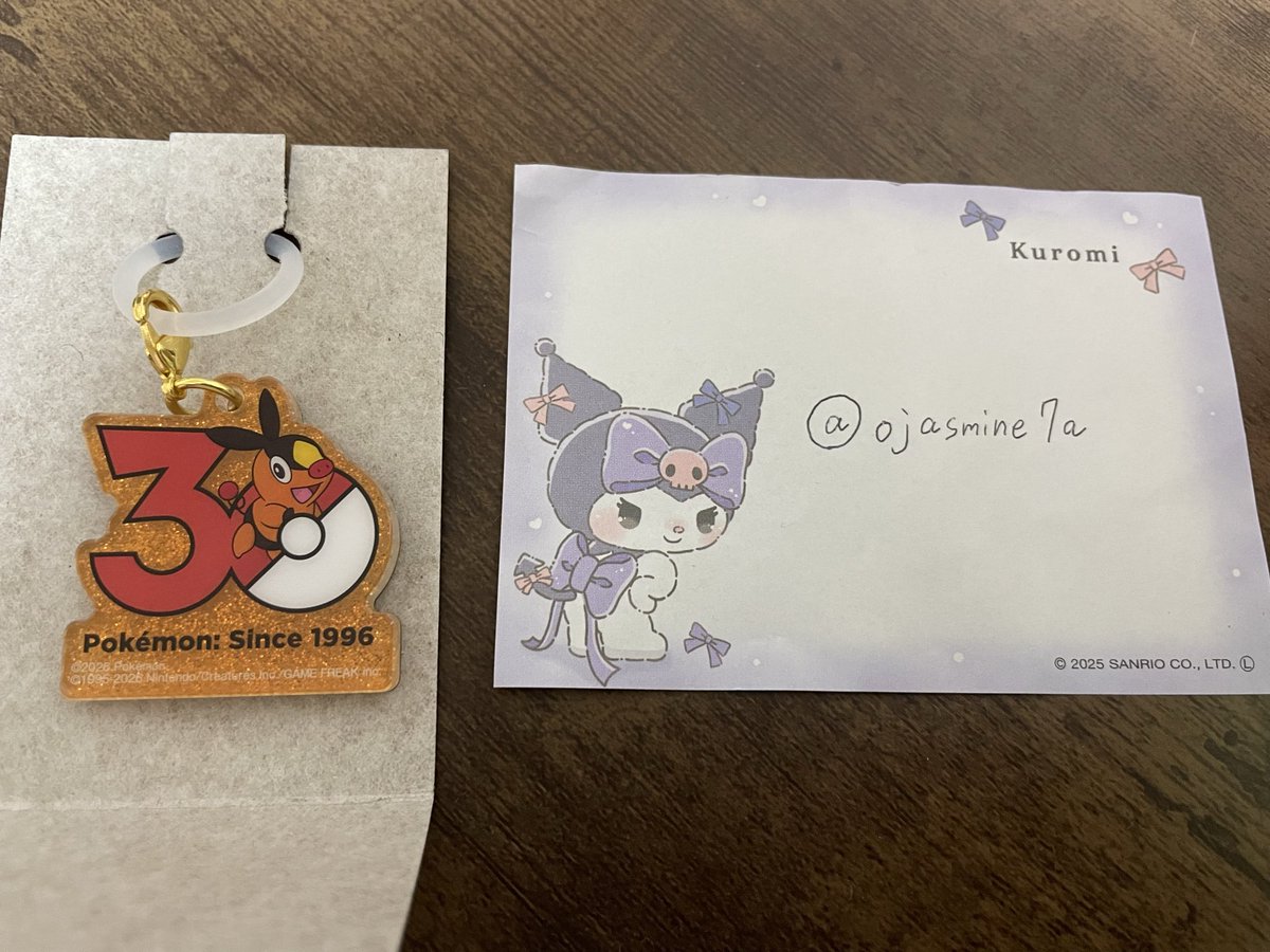 ojasmine7a's tweet photo. 【交換】
ポケモン ポケチャーム Poké-Charm
30周年 ロゴマスコット

譲→ ポカブ

求→ セレビィ

郵送で交換希望です。
お気軽にお声掛けください🙇🏻‍♀️ https://t.co/xOtVvjVjdF