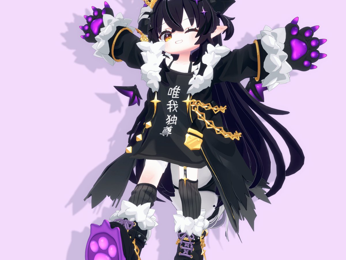 valval3240's tweet photo. デフォの衣装を楽しんだら改変するぞ～！！！
表情も元から沢山あるから遊びやすい！
#メルヴィ3D https://t.co/eSGUNkhUST