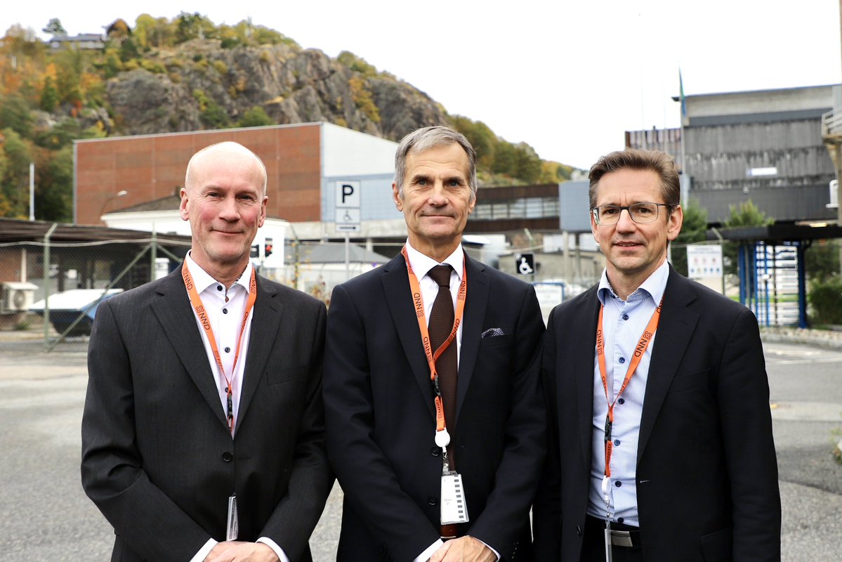 karnfull_en's tweet photo. ♻️ From first concrete to last fuel rod. 

Our parent company Studsvik ($SVIK.ST) has signed a long-term agreement to manage Norway's legacy spent #nuclear fuel. 

That's the full life cycle.

Full story:
▪️ https://t.co/1nRPdDRNNh https://t.co/mC9VBxXsYj