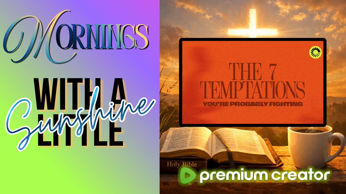 SweetSunshineX8's tweet photo. Starting my morning with quiet time with God 📖✨Slowing down, opening His Word, and letting truth set the tone for the day.
Feeling overwhelmed? Give God your first moments—you might be surprised how it changes everything 🤍
#MorningDevotional #FaithFirst #TimeWithGod https://t.co/wiR426uym8