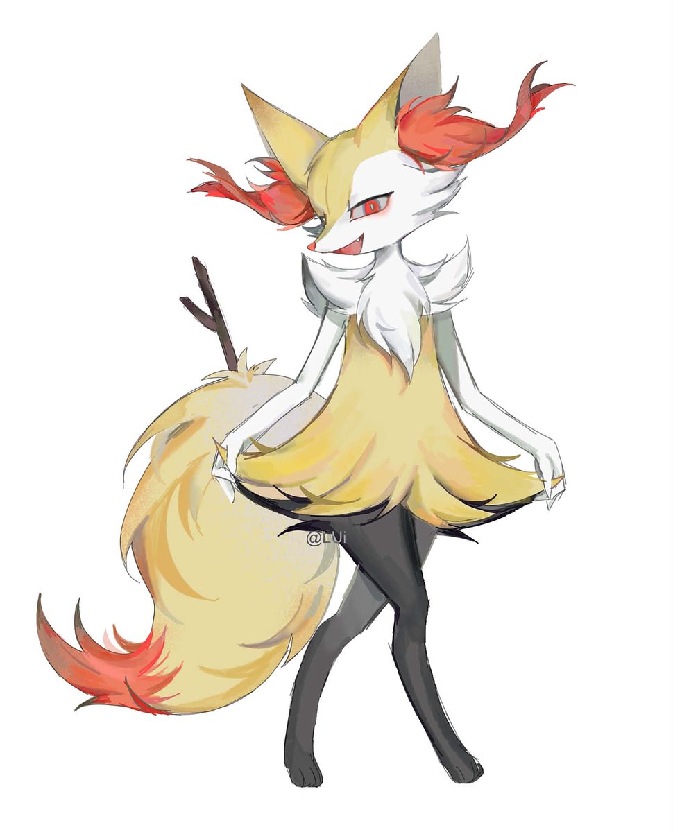 LUiishere's tweet photo. braixen https://t.co/lUkb6hLmoX