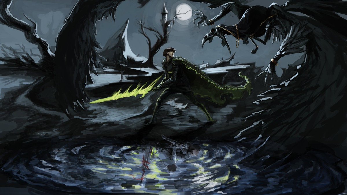 AzulDeAstora's tweet photo. Dark fantasy commission
#commissionㅤ #commissionwork https://t.co/3jUfaIaEAE
