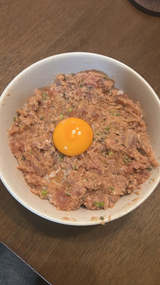 RINAIN26774386's tweet photo. ネギトロチゲ丼 https://t.co/YhXpM1bqtV