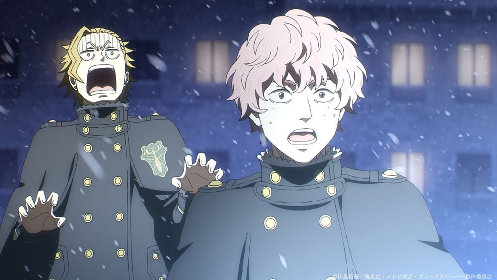 bclover_PR's tweet photo. ＼＼🍀放送開始まであと5時間 🍀／／

TVアニメ「#ブラッククローバー」2nd Season
📖第3話『黒き守護者』

本日10/17(土)23:00から
テレ東系列ほかにて放送開始！📺

▼あらすじはこちら
https://t.co/u6vLSimEQX

ぜひお見��しなく！

#ブラクロ https://t.co/rEo4ht0SGF