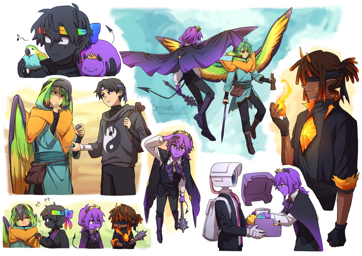 localapparently's tweet photo. uu doodles #unstableuniverse #uuquartet https://t.co/OmmrTL2mkF