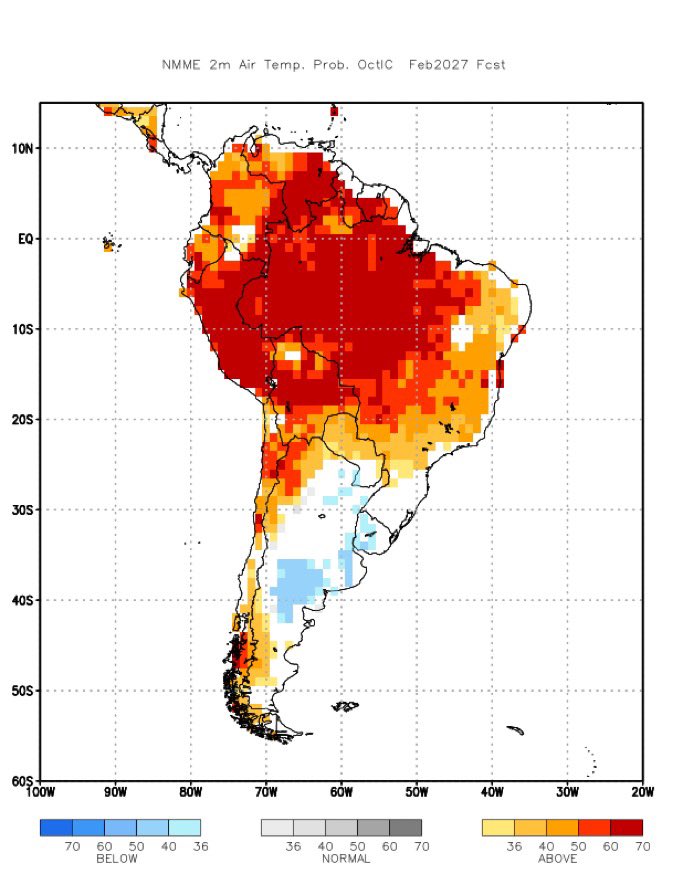 porqueTTarg's tweet photo. "Verano frío"

Por estas imágenes de las temperaturas frías que habrá en el AMBA en los meses de noviembre, diciembre, enero y febrero próximos. https://t.co/sVk7YOJasB
