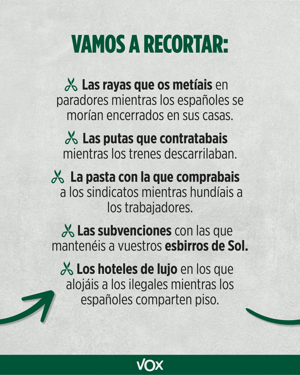 ManMar72's tweet photo. @psoedeandalucia Losbrecortes de PP y Vox https://t.co/oVMXNPoQtO