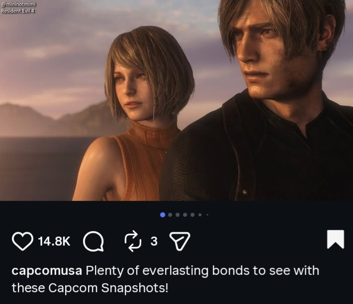 Fimaewanders's tweet photo. one game was enough to make me love leshley  moments of warmth, care, vulnerability, flirtation, banter, jokes and the positive impact they had on each other.
it had everything for me, and the implication of fondness/affection sums up what makes them so special to me 🧡💙 https://t.co/MuhJZPZax9