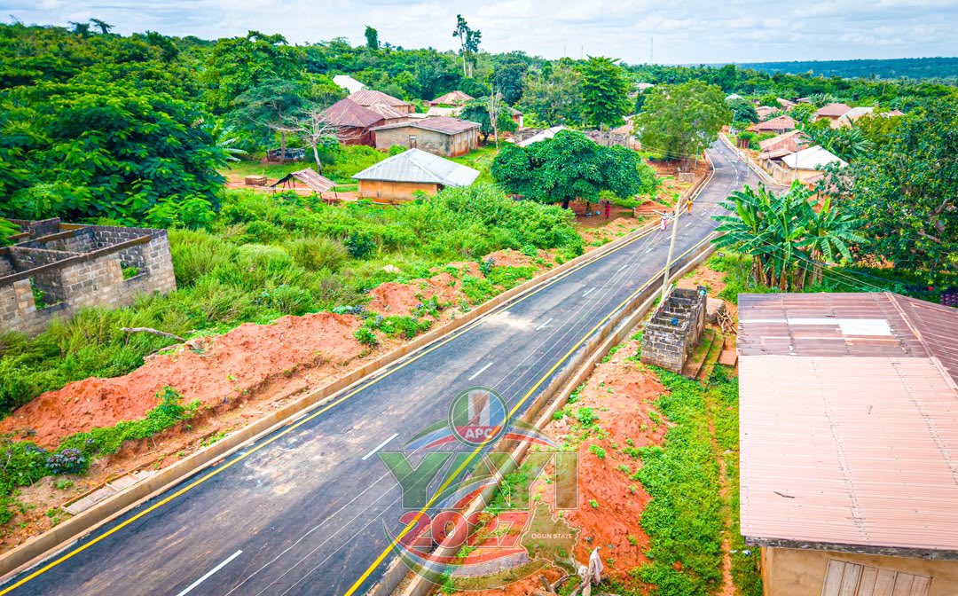 Sen_AdeolaYAYI's tweet photo. ABORO–IBESE PALACE ROAD PROJECT FACILITATED BY SENATOR YAYI NOW COMPLETED AND DELIVERED IN YEWA NORTH

The construction of Aboro–Ibese Palace Road in Yewa North Local Government Area of Ogun State has been completed and delivered through an infrastructure project facilitated by Senator Solomon Olamilekan Adeola (YAYI), Senator representing Ogun West Senatorial District and the All Progressives Congress (APC) governorship candidate for the 2027 elections.

The newly completed road provides improved access to the traditional palace, adjoining neighbourhoods and other parts of the community, enhancing transportation and connectivity within the area.

For residents, motorists and other road users, the completion of the project is expected to ease transportation difficulties, improve accessibility and facilitate the movement of people and goods within the community.

The project forms part of the series of road infrastructure interventions facilitated by Senator Adeola across Ogun West Senatorial District, aimed at addressing transportation challenges and improving connectivity within local communities.

The completion of the Aboro–Ibese Palace Road also complements the ongoing infrastructure development programmes of the Ogun State Government under the leadership of Governor Prince Dapo Abiodun, CON, particularly in road construction, rehabilitation and improved connectivity across the state.

With the delivery of the project, Senator Adeola has added another completed road to the growing list of infrastructure interventions facilitated under his representation, contributing to improved transportation and accessibility across Yewa North Local Government Area.

The completed road represents another infrastructure improvement for the community, providing residents with better access to their traditional palace and surrounding neighbourhoods.

#YAYI2027 #ITESIWAJU #OgunState #YewaNorth