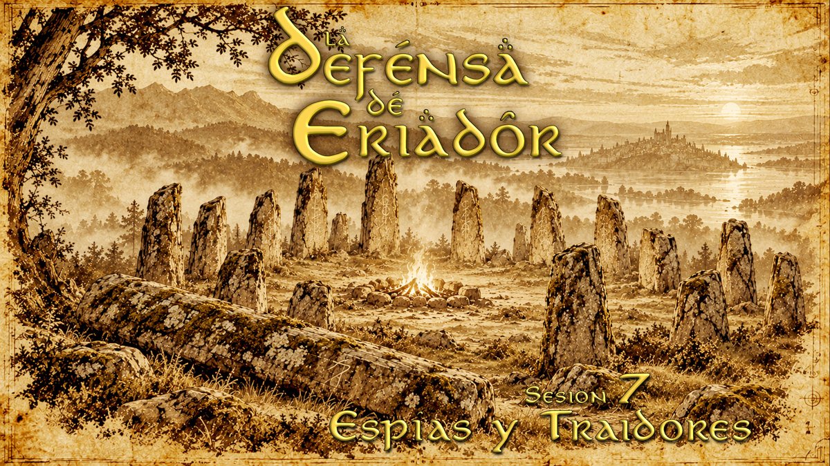 Elshele_RG's tweet photo. Por fin!! Esta noche a las 22:00 volvemos a la Tierra Media con nuestro grupo de aventureros aún recuperándose del trauma de Las Quebradas de los Túmulos! Seguiremos su viaje hacia el sur con nuevas aventuras en las que se verán envueltos... quieran o no. 
https://t.co/l4PYP5plbz https://t.co/KOkpAKKyuC