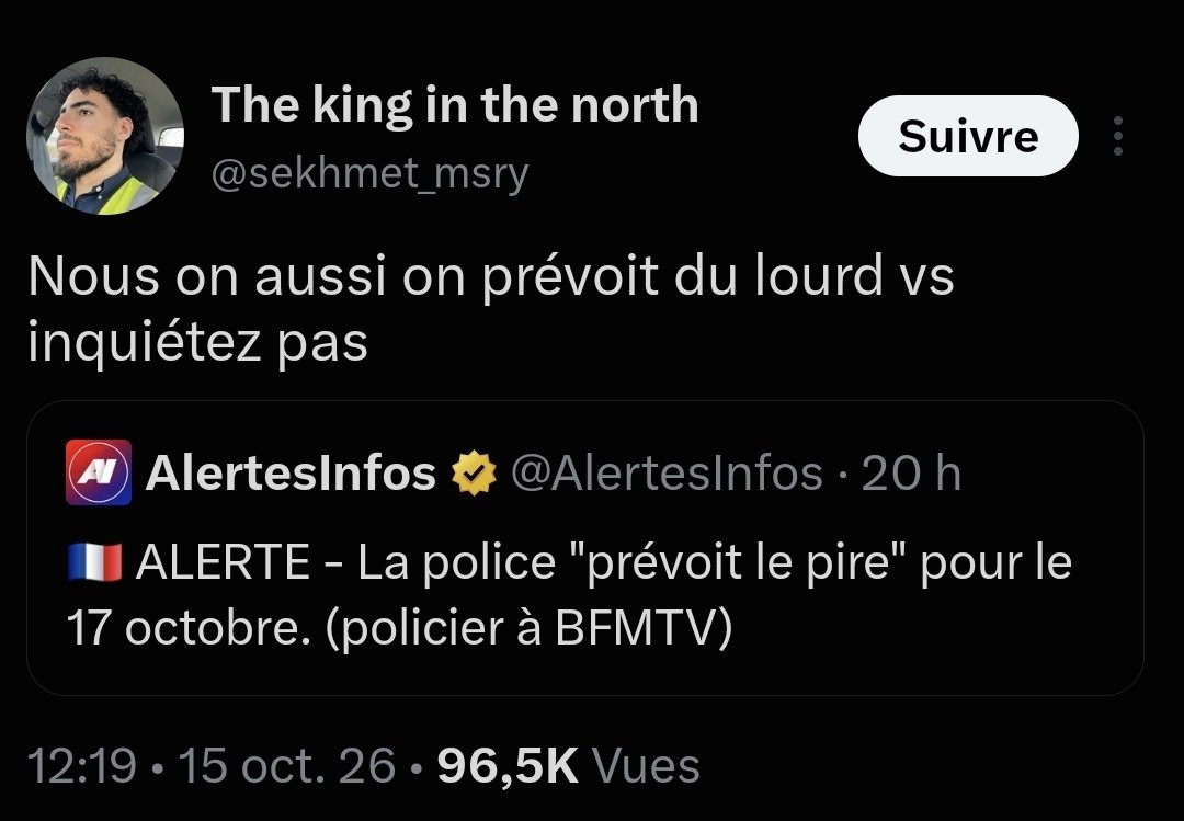 BBR_VIBES's tweet photo. Ils ne connaissent même pas l'expression "prévoir le pire", ils pensent que la police dit "on va les défoncer" et répondent "ouais c'est ça tu vas voir". Ils ne comprennent rien à rien, j'en peux plus de vivre avec ces débiles, une phrase simple c'est hors de leur portée déjà https://t.co/gcOF0pNbtG