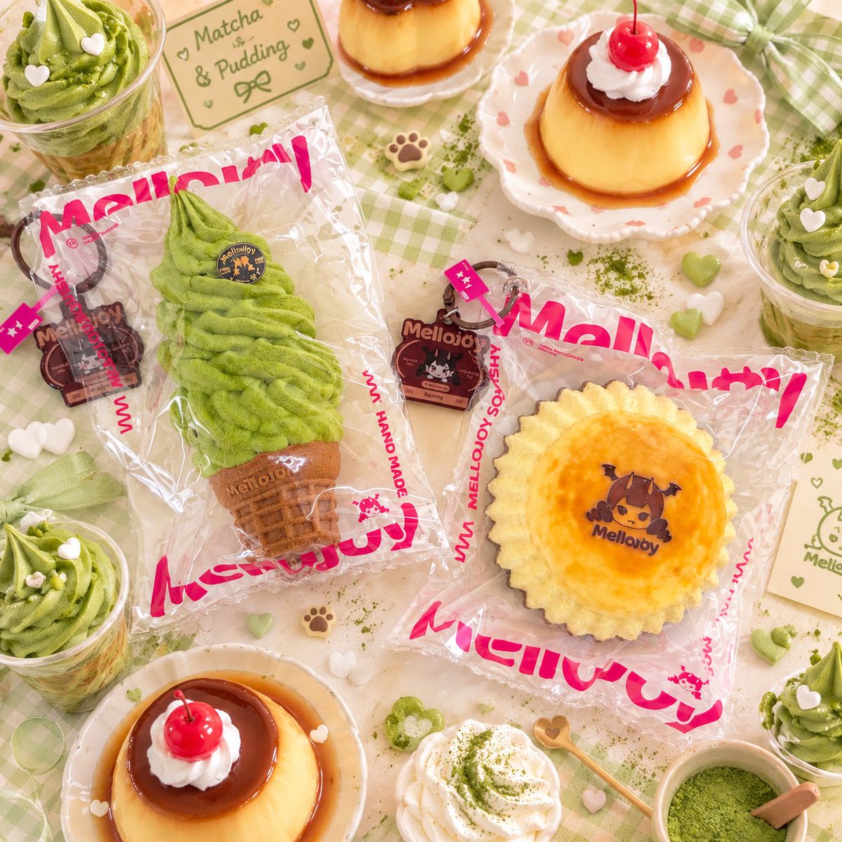 __manjuuu's tweet photo. ひなちゃん（@_IoxoI___）便
貴重なプリンと抹茶アイスを恵んでいただきました🚰·̫🚰
見て、プリンの立体感💖💖
アイスのコーンの形違うの初めて知った⭐︎
いつもありがとう🥺 https://t.co/70RXGfykWI