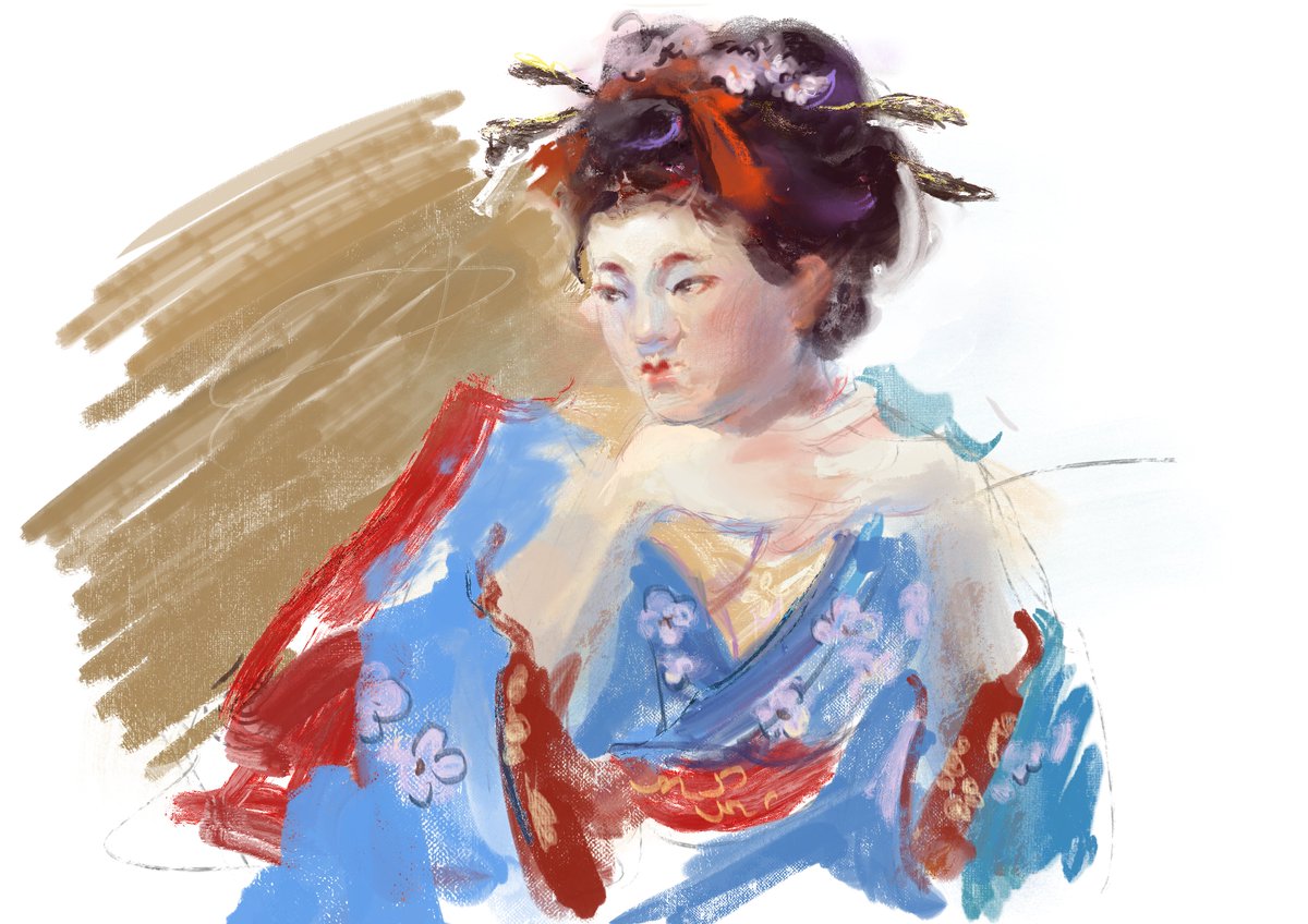 Eclipsaa8's tweet photo. #geisha #art https://t.co/7Wq9ucRXjr