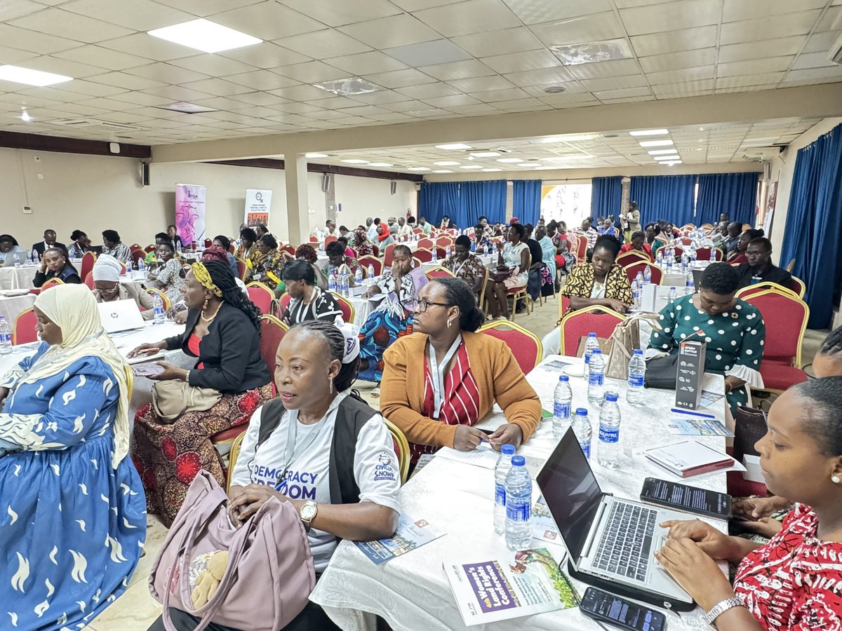 UCOBAC_'s tweet photo. 🌍 DAY TWO | 4TH WOMEN’S LAND RIGHTS CONFERENCE
From demands to action! 

The 4th Women’s Land Rights Conference continues today at Hotel Africana, Kampala, under the theme: “From Demands to Action: Securing Women’s Land Rights for Equality and Empowerment.” 

Today’s discussions are focusing on practical strategies to advance women’s land rights including climate-resilient land governance, gender-sensitive legal reforms, protection of Women Human Rights Defenders, women’s economic empowerment and responsible land-based investments. 

The conference organised by @Stand4herlandUg  and @UG_WLRM has brought together grassroots women, civil society actors , government institutions, development partners, researchers, private actors and other stakeholders working to advance women’s land rights and gender equality.

#4thWomenLandRightsConf26 #StandForHerLand #WomensLandRights  

@FRAUGANDA @FIDA_Uganda @landnetug @IduwatOchom @Stand4HerLand @Stand4herlandUg @NAWOUga @UplMf @WEGCDA3 @witness_radio @UWOPA @NRC_Norway @WoordenDaad @acfode @TenureA32466 @CommunitiesOrg @tiuganda1 @ILCAfrique @OxfaminUganda