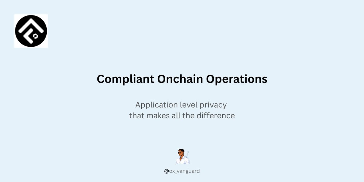 ox_vanguard's tweet photo. if flying cars are possible, then so is application level privacy

with the ability to launch a solution that offers;

- privacy
- efficiency
- composability
- universality
- intent based executions

the future doesn't have users manually navigating exposed transactions on-chain

it has chads launching automatic, encrypted, and intent-based operations