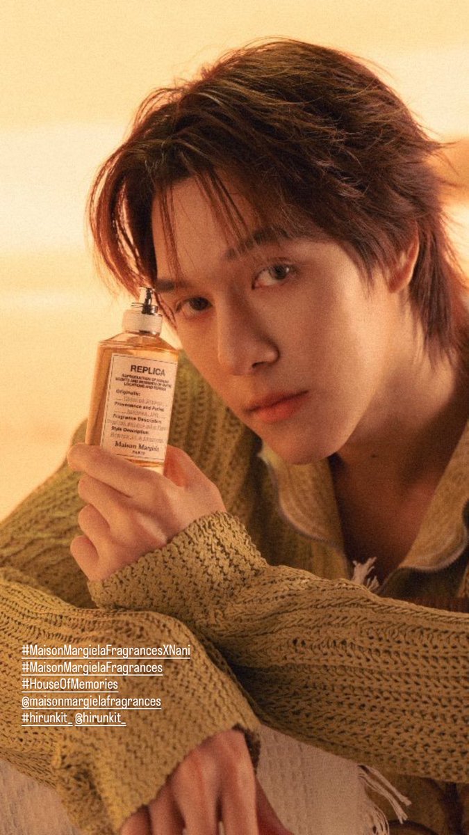 hirunkitfans's tweet photo. NANI SCENTED MEMORIES

สำหรับ IG ทุกคนแชร์โพสต์จากแบรนด์หรือสื่อลงสตอรี หรือสร้างโพสต์ใหม่ แล้วแท็กตามนี้ได้เลยนะคะ💓

✨Add hashtag
#MaisonMargielaFragrancesXNani 
#MaisonMargielaFragrances 
#HouseOfMemories 
#hirunkit_ 

✨Tag accounts
@ maisonmargielafragrances
@ hirunkit_ https://t.co/Mf59vMew8s