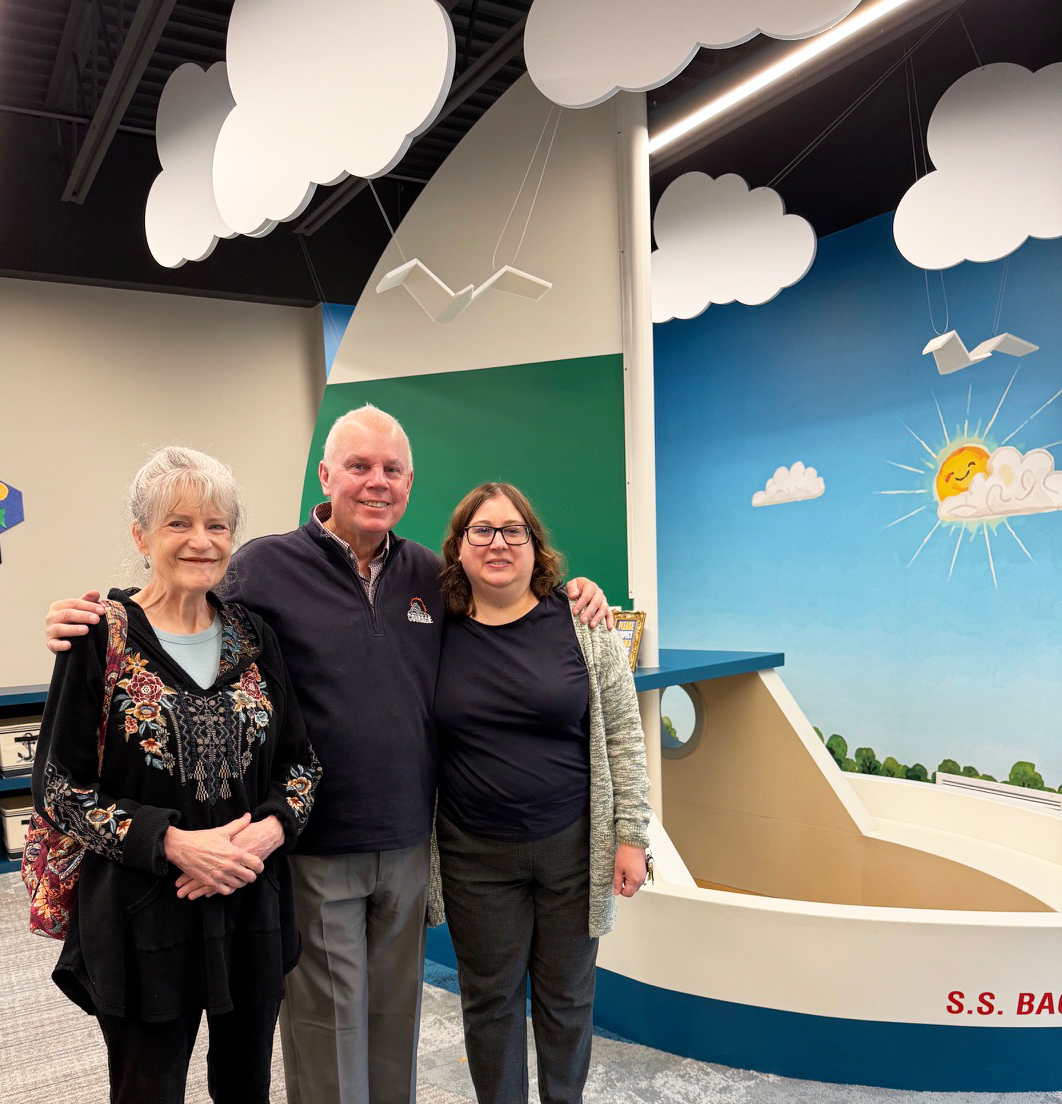 CiC16foundation's tweet photo. Yesterday we launched a proud memorial to our friends Lori &amp; Dave Zaran of Wyandotte, MI at The Bacon Library. The children's reading room set sail on a new adventure thanks to our donors. -Pat LaFontaine @BaconLibrary https://t.co/397yzUbqD5