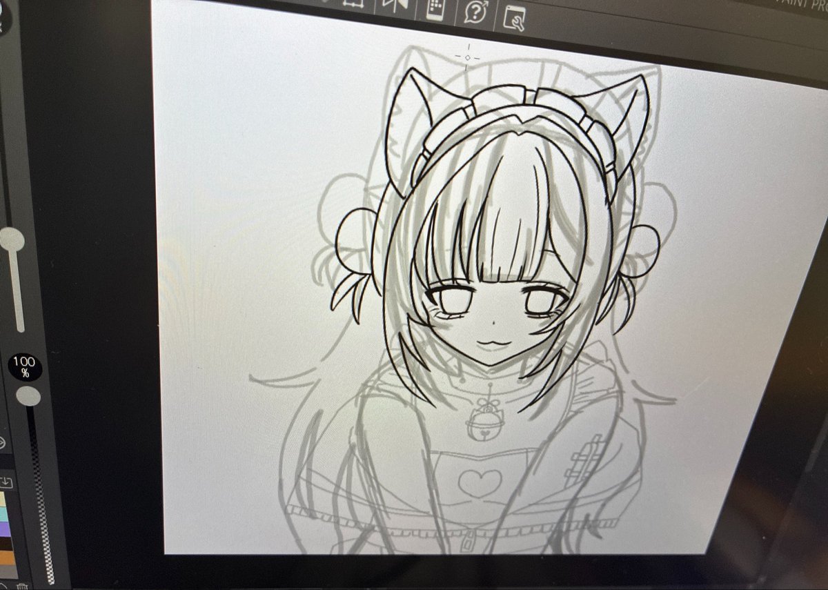yumeni0227's tweet photo. wip！(久しぶり)
#ねここあーと https://t.co/H7rm2SrmI7
