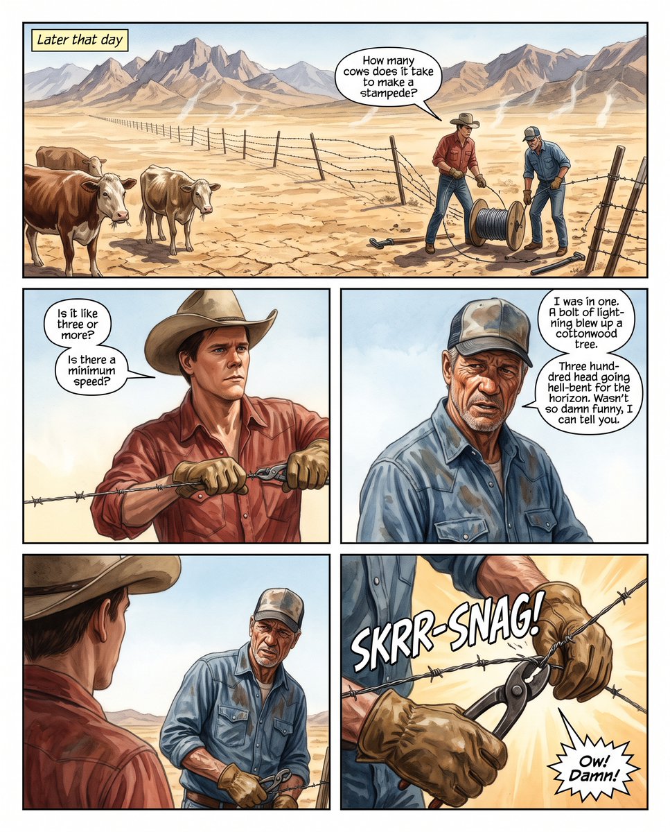 JB_Studios23's tweet photo. Tremors the comic. Pages 4, 5 and 6. Kevin Bacon and Fred Ward #comicbookart #comicpanel https://t.co/IBahClAoud