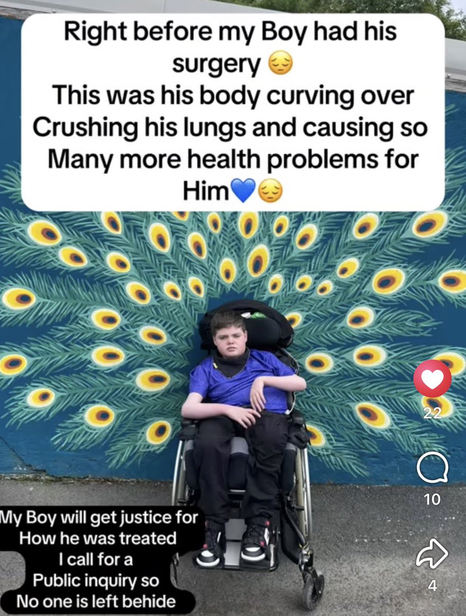 scolionetwork's tweet photo. Another mother speaks out - @CarrollJennifer 

💔 CHRISTIAN WILL NOT BE LEFT BEHIND. AND NEITHER WILL THE CHILDREN WHO COME BEFORE AND AFTER HIM.

Look at this beautiful boy. ❤️

Christian has been through more than any child should ever have to endure. He has suffered, he has fought, and he has had to face the consequences of delays in care that no child and no family should have to experience.

And yet, here he is. Still fighting. Still here. Still deserving of answers.

But this is about so much more than Christian. It’s about every child who has suffered. Every family who has fought to be heard. Every parent who has watched their child deteriorate while desperately seeking the care they needed. And the children we have tragically lost along the way.

We cannot change what these children have endured, but we can fight to make sure their suffering is not ignored, their stories are not buried, and their futures are not forgotten.

That is WHY we are calling for a FULL, INDEPENDENT, PUBLIC INQUIRY.

When children have suffered, when families have been left with unanswered questions, and when lives have been lost, the public deserves transparency, families deserve answers, and those affected deserve to have their voices heard.

An inquiry held behind closed doors cannot give families the same public accountability they are calling for.

These children are not statistics. They are not inconvenient stories. They are not something to be quietly moved on from. THEY ARE OUR CHILDREN.

Christian will not be forgotten.
The children we have lost will not be forgotten.
The families still fighting will not be silenced.

We owe it to Christian. We owe it to every child who has suffered. We owe it to the families who are still waiting for answers. And we owe it to the children of the future, so that they are never left to endure what these children have endured.

NO MORE SILENCE. NO MORE LOOKING AWAY. NO MORE CHILDREN LEFT BEHIND. @SimonHarrisTD 

📢 WE WANT A PUBLIC INQUIRY. WE WANT TRANSPARENCY. WE WANT ANSWERS. AND WE WILL KEEP FIGHTING UNTIL THESE CHILDREN AND THEIR FAMILIES ARE HEARD.

Because Christian’s story matters.
Their stories matter.
And we will not stop fighting for them. ❤️‍🩹

https://t.co/tvnIaH5IqC

#PublicInquiry #JusticeForOurChildren #ChristianWillNotBeForgotten #ChildrenDeserveBetter #Accountability #NoChildLeftBehind @SBH_PAG