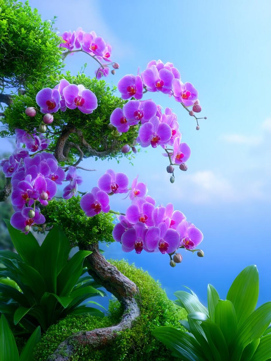 mBUHkidz9gcnYNR's tweet photo. 青い空の下、紫の花がそよぐ小さな公園で、少し喉が渇いてついつい深呼吸しちゃった呢～ https://t.co/CPwAlj6JDP