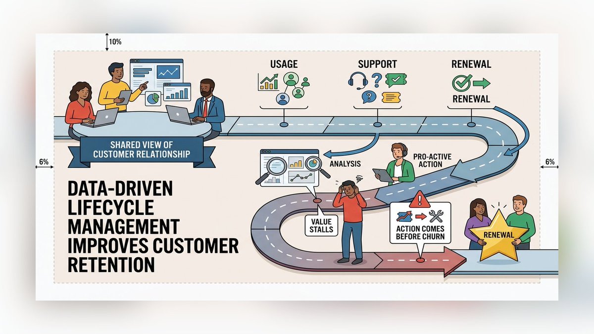 _roshan_pr_'s tweet photo. Retention improves when teams track each stage, not just renewal. Usage, support, and renewal data show where value stalls, so action comes before churn.

#Retention #CohortAnalysis https://t.co/uxaEms60Wy
