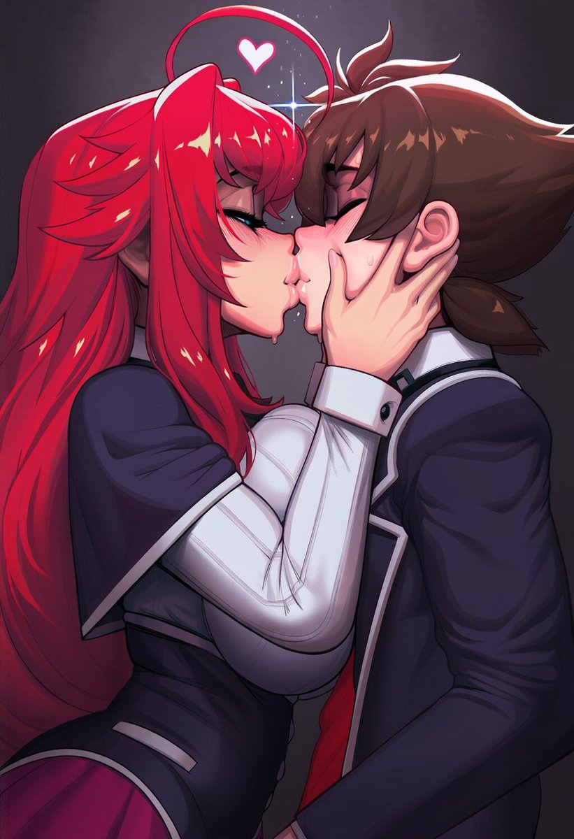 HugeMelonzzz's tweet photo. Rias and Issei getting in some fun while the rest of the group is away ❤️ https://t.co/QSR5jsCEY8