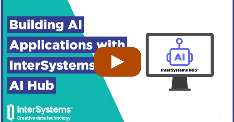 InterSystemsJP's tweet photo. ／
AIの本番運用、ガバナンスをどう効かせる？🧩
＼

InterSystems IRIS AI Hubは、データプラットフォームそのものでAIの構築・実行・ガバナンスを行える環境です。

日本語吹替版の解説動画(4分)をご覧ください。