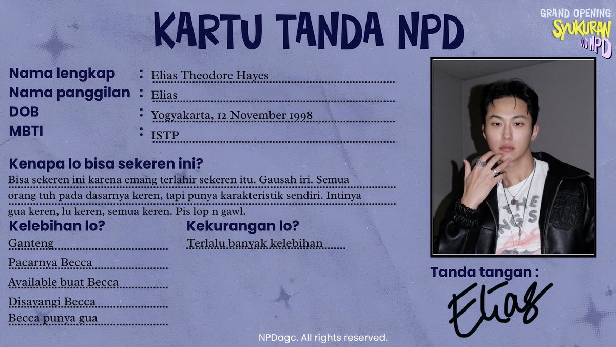 YOUNGHOOnpd's tweet photo. @NPDagc Gatau mission berapa gua comot aja dah. Tapi iji ID Card gua beserta Penukaran penukarannya. https://t.co/jHgJyUtef2