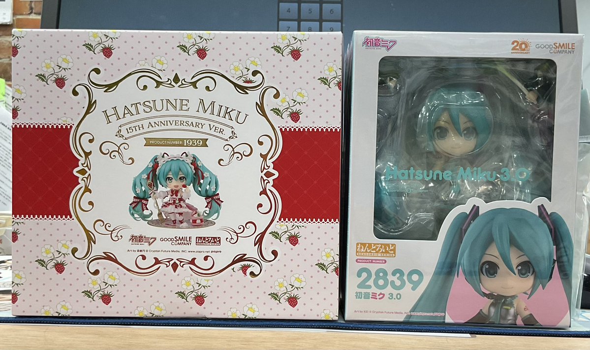 manmaetoy's tweet photo. #初音ミク より、ねんどろいどを買い取らせて頂きました！
15周年記念ミクのデザインは、やはり神がかってますね！素敵すぎます🥰　お持ち込みに感謝ですね！
ねんどろいどは勿論、スケールフィギュアのお持ち込みも大歓迎です！高価買取も行っておりますので、そちらの情報も要チェックです😆 https://t.co/iF2zNCBGyP