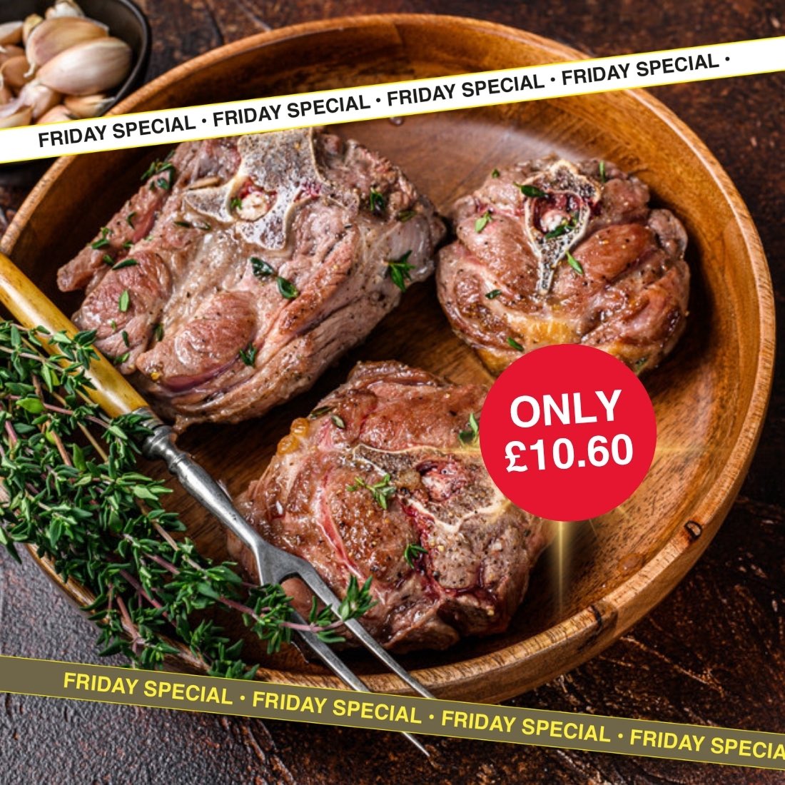 IanChatfield's tweet photo. 🚨 Friday Special | LIVE‼️ 3KG+ OF BUTCHER-QUALITY MEAT. HALF PRICE. 🤯🥩

Martin’s got dinner covered… and your wallet will thank him! 🙌 https://t.co/ERNs3KdteW 🛒📲

🍝 Spag bol tonight
🍗 Sticky chicken wings tomorrow
🥙 Delicious kofta wraps at the weekend

MORE MEAT. MORE MEALS. LESS MONEY! 💚

🔥 PLUS AN EXCLUSIVE BONUS DEAL👇

🍲 LAMB NECK ON THE BONE - HALF PRICE!

Slow-cooked until beautifully tender. Perfect for hearty hotpots and cosy family suppers! 🤤

⚠️ LIMITED STOCK - WE SELL OUT FAST!

🛒📲 Get yours NOW 👉 https://t.co/ERNs3KdteW

#FridaySpecial #HalfPriceDeals #ButcherQuality #MeatDeals #FamilyMeals