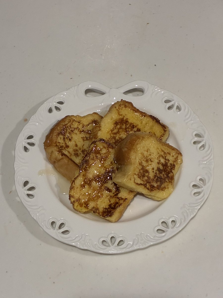 Ninjin_h3's tweet photo. 永玖くん特製フレンチトースト作ってみた🍞 https://t.co/AajXDmTSiZ