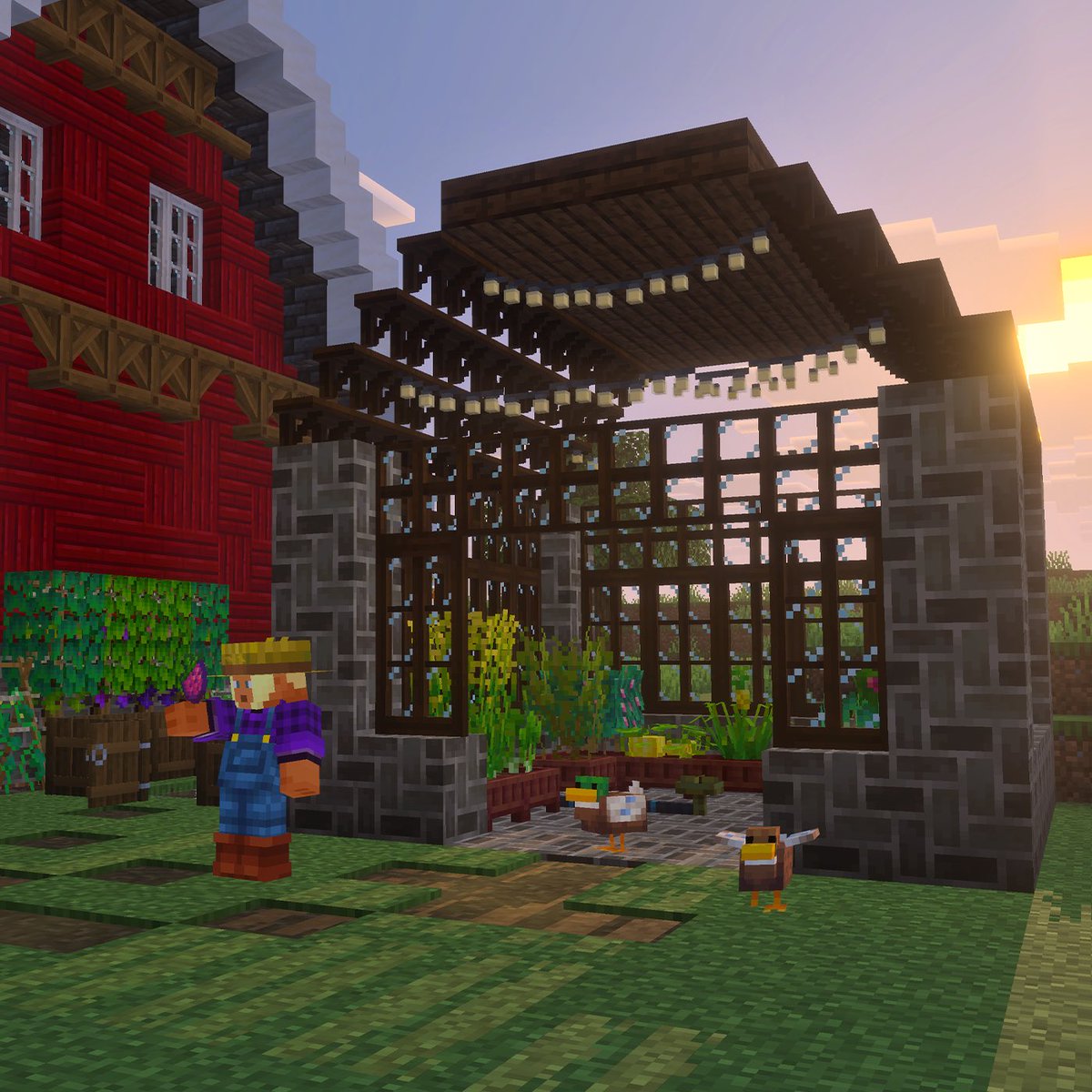MinecraftES's tweet photo. Ve a ampliar tu granja de Minecraft. I - A - I - A - O

Suscríbete a Realms Plus o a Marketplace Pass para probar «Crops &amp; Farms» gratis: https://t.co/WaQsEn0FxO https://t.co/Qqpu9lO1CB