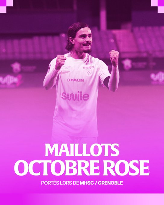 MontpellierHSC's tweet photo. 👕 𝐃𝐄𝐑𝐍𝐈𝐄𝐑 𝐉𝐎𝐔𝐑 ⵑ 🩷 
𝐕𝐞𝐧𝐭𝐞 𝐚𝐮𝐱 𝐞𝐧𝐜𝐡𝐞̀𝐫𝐞𝐬 𝐦𝐚𝐢𝐥𝐥𝐨𝐭𝐬 𝐩𝐨𝐫𝐭𝐞́𝐬 𝐝'𝐎𝐜𝐭𝐨𝐛𝐫𝐞 𝐑𝐨𝐬𝐞 🎀
📅 La fin approche : jusqu’à vendredi 16h30 !

Les maillots roses de MHSC-GF38 sont 𝐀̀ 𝐕𝐎𝐔𝐒 ⵑ🔥
Une partie des bénéfices reversée à l’ICM 
Une pièce unique et une belle cause 🙌

👉 https://t.co/4k8iG17jdT

#OctobreRose #MHSCGF38 #1TEAM