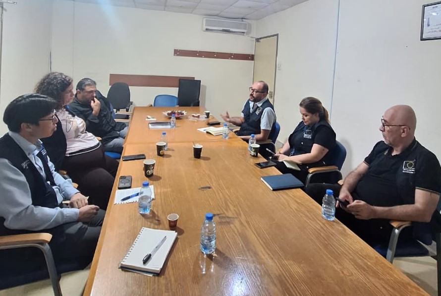 WHOLebanon's tweet photo. On Oct 6, WHO and ECHO teams visited the Turkish Trauma &amp; Emergency Hospital in Saida and Sibline Govt Hospital in Mount Lebanon to review the implementation of the ECHO-funded Life-Saving and Limb-Saving Hospitalization Programme. @eu_echo @ECHO_MiddleEast @EUinLebanon @mophleb https://t.co/lq8BsRIqg2