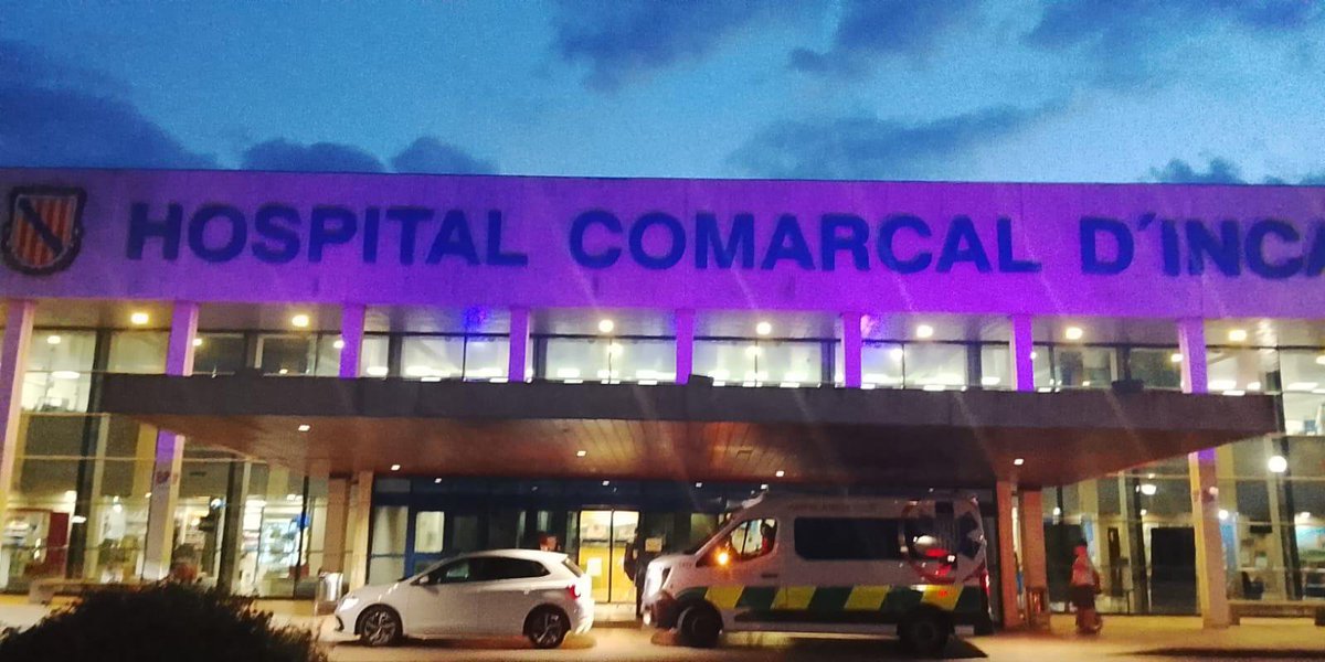 HospitaldeInca's tweet photo. 🏥 Il·luminem l'hospital per commemorar el Dia Internacional de Conscienciació sobre la Mort Gestacional, Perinatal i Neonatal

♥️ És important que les famílies que travessen aquestes situacions tinguin sempre un acompanyament respectuós, empàtic i humà

@SalutGOIB @ibsalut https://t.co/Zz2YjTE8et