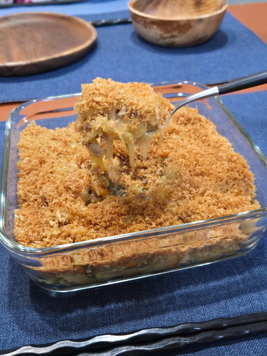 motsu______'s tweet photo. 揚げないコロッケ🥔🍠
※季節のさつまいも投入余裕で神
※息子が唯一キャベツ食べてくれるレシピ https://t.co/ucrDmDlz9Z